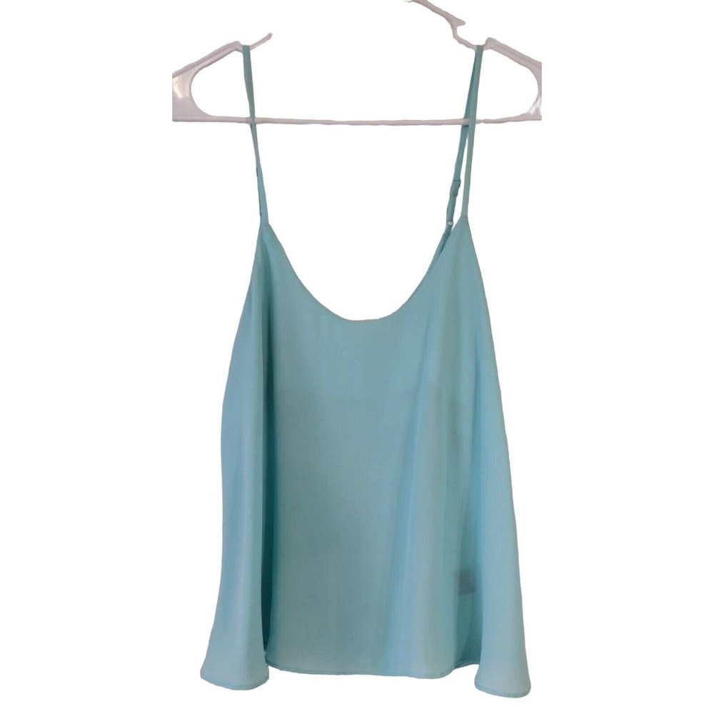 Olivaceous Camisole Womens Large Adjustable Straps Green